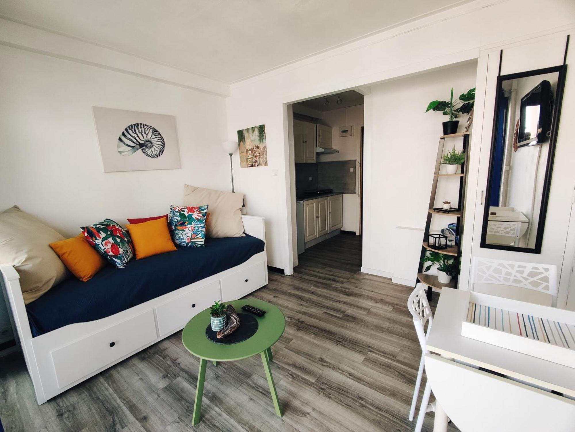 Superbe Studio Pour 2 A 20M De La Plage - 27 กาเนต์-อ็อง-รูสซียง ภายนอก รูปภาพ